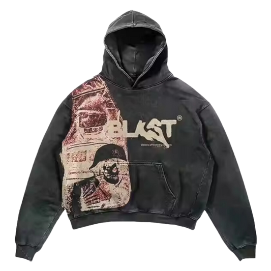 GOTİK KAFATASI HOODIE